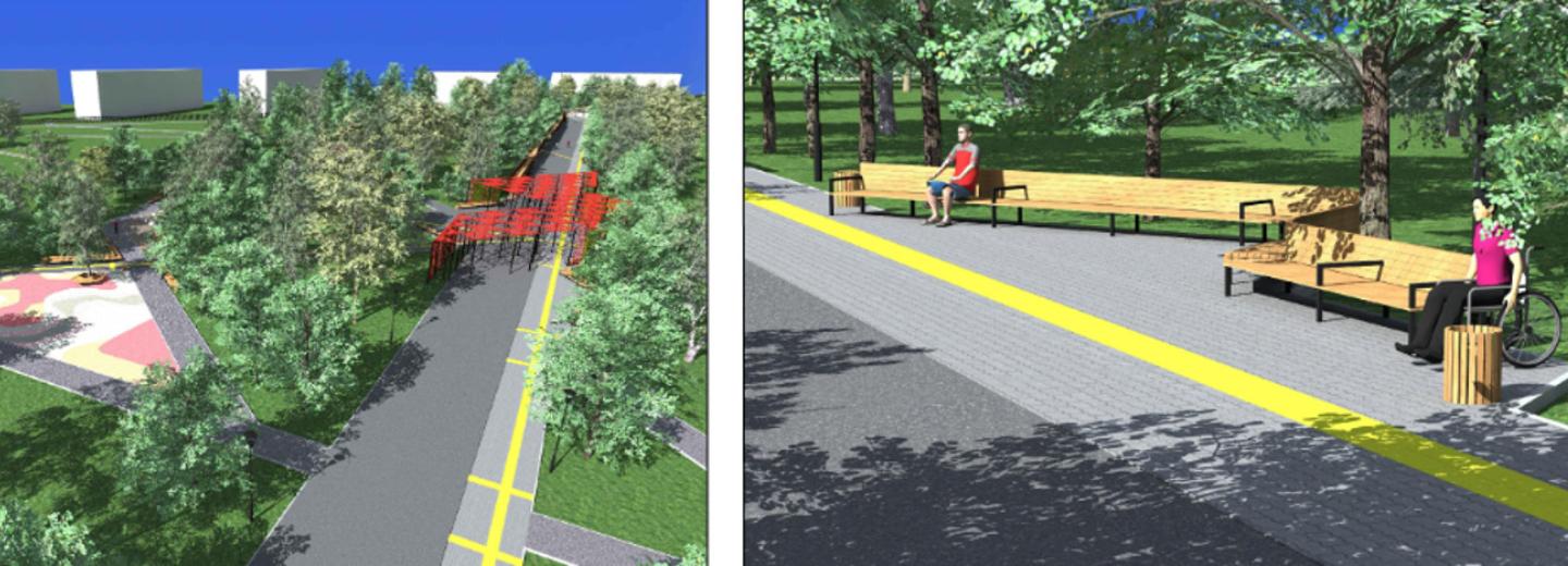 Проект сквера Сибиряков-Гвардейцев изменили по просьбе горожан