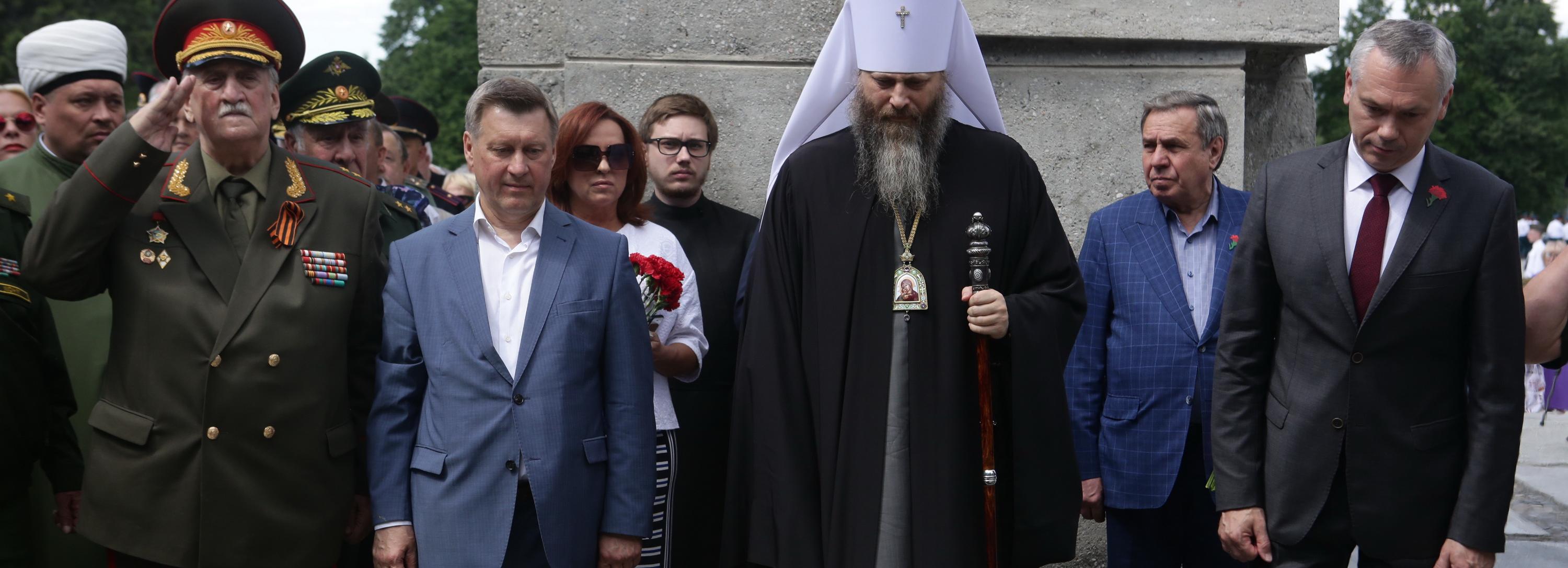 Обращение мэра Локтя к новосибирцам в День памяти и скорби