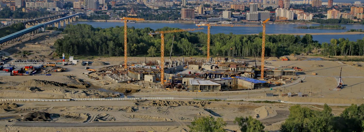 Благоустройство парка у нового ЛДС на берегу Оби оценили в 430 миллионов