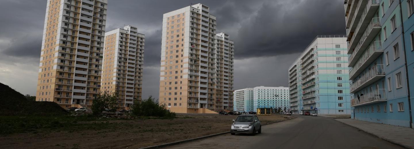 Сразу 33 долгостроя сдали в микрорайоне «Просторный» в Новосибирске