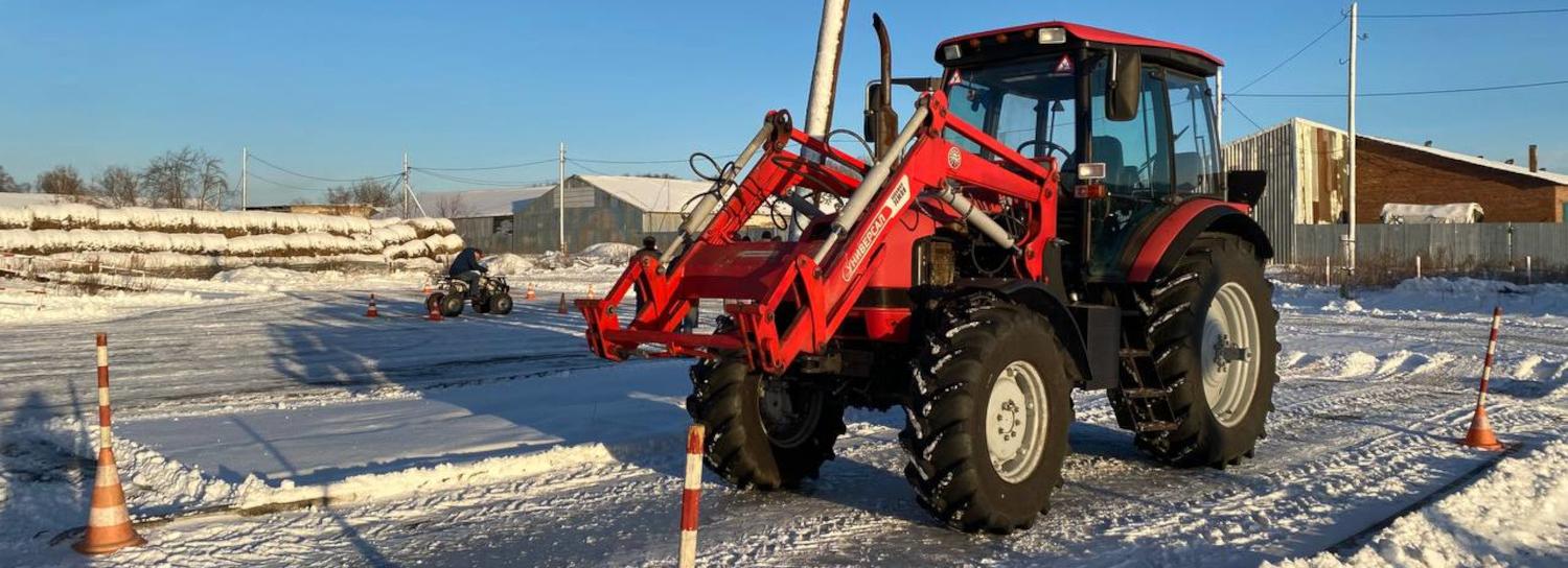 Первый обновлённый трактодром появился в Новосибирской области