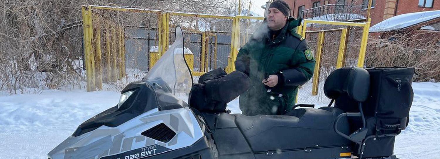 Капкан нашли в лесопарке имени академика Синягина под Новосибирском