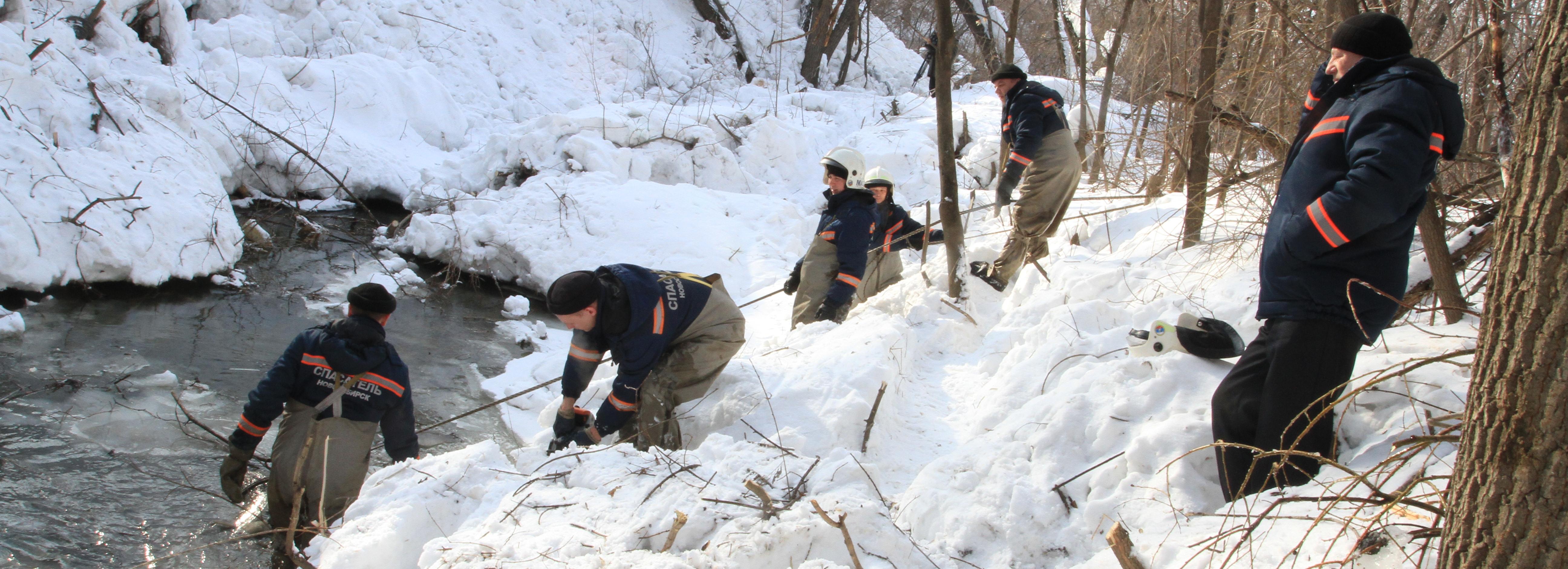 227 опасных мест насчитали перед паводком в Новосибирске