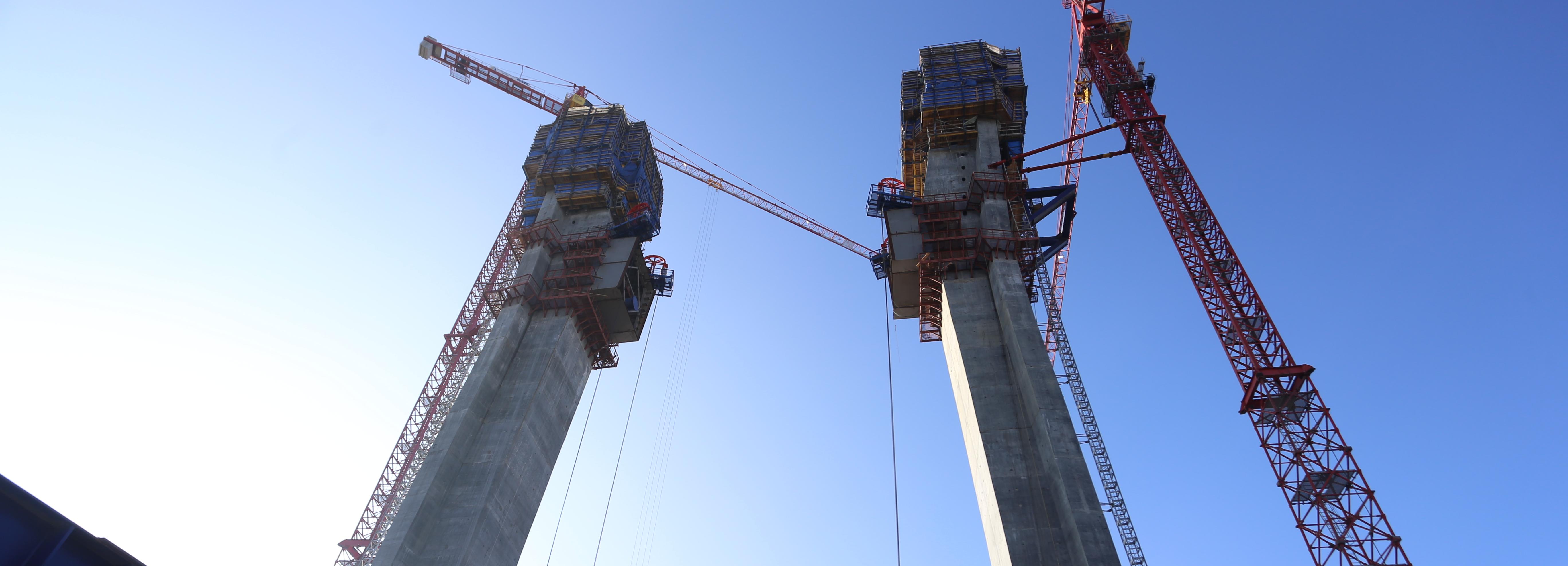 В цвет капучино выкрасят 114-метровый пилон нового моста в Новосибирске