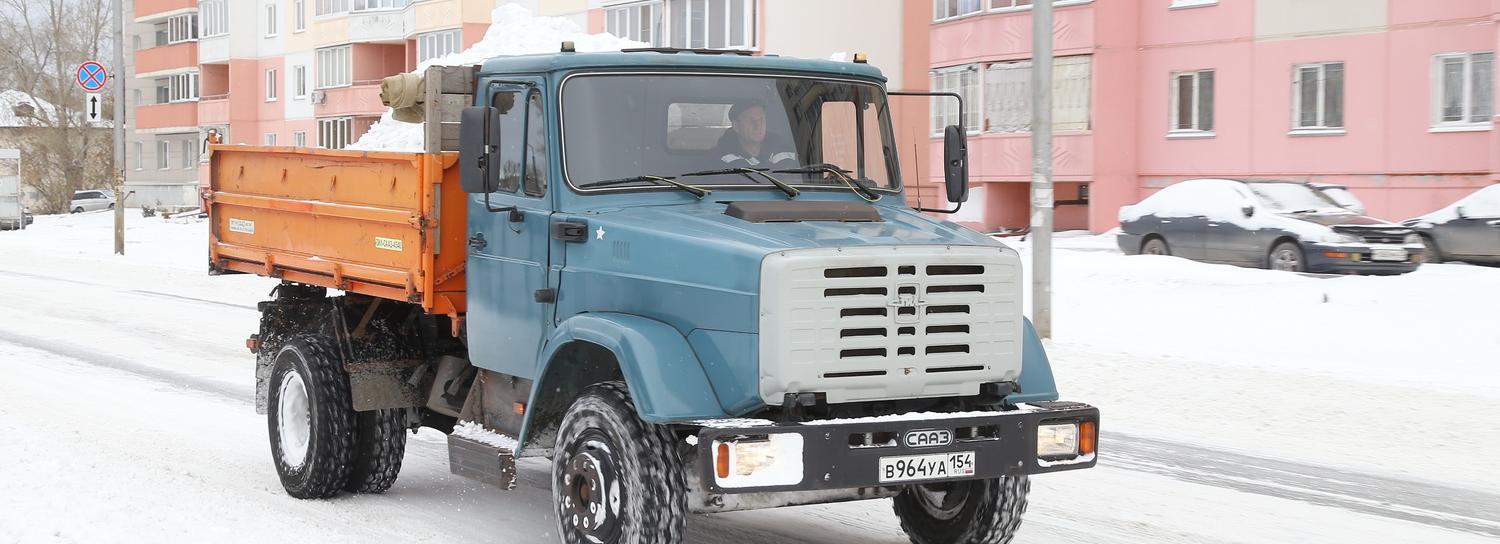 Где будут убирать снег 26 января в Новосибирске — список улиц