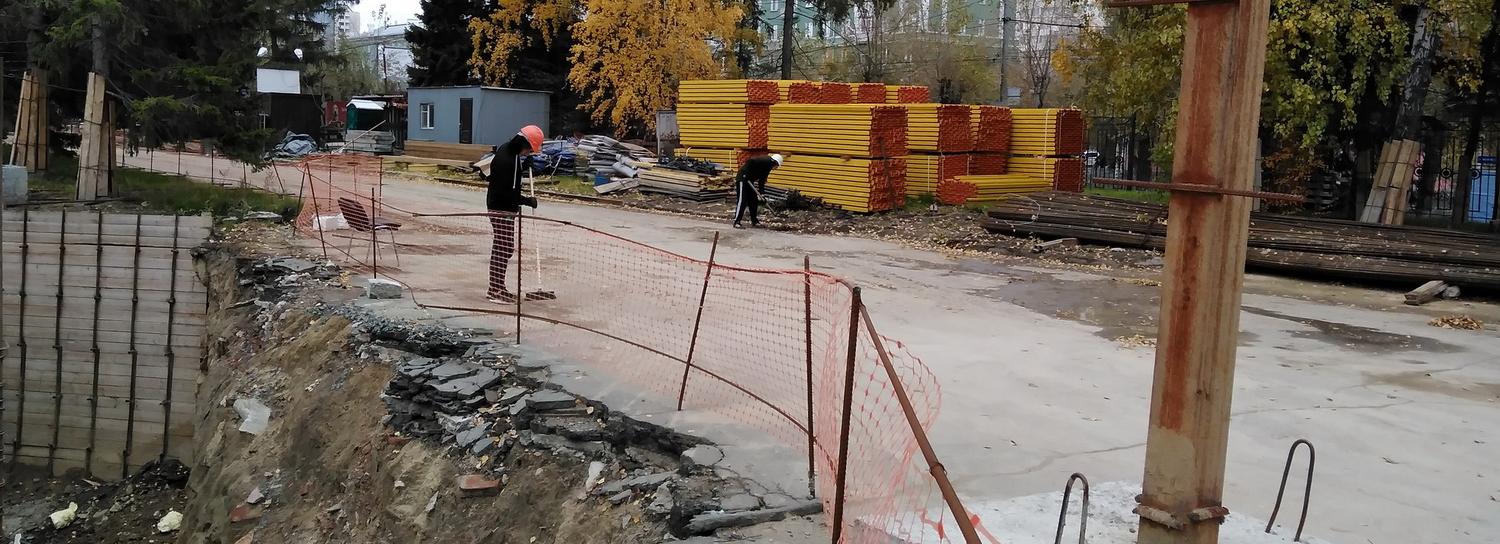 ЖК бизнес-класса «Нобель» строят рядом с бывшей «Сибирской ярмаркой»