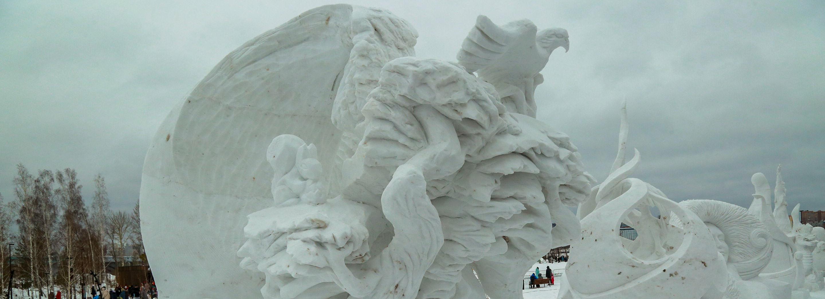 Все разрушенные скульптуры отреставрировали в парке «Арена»