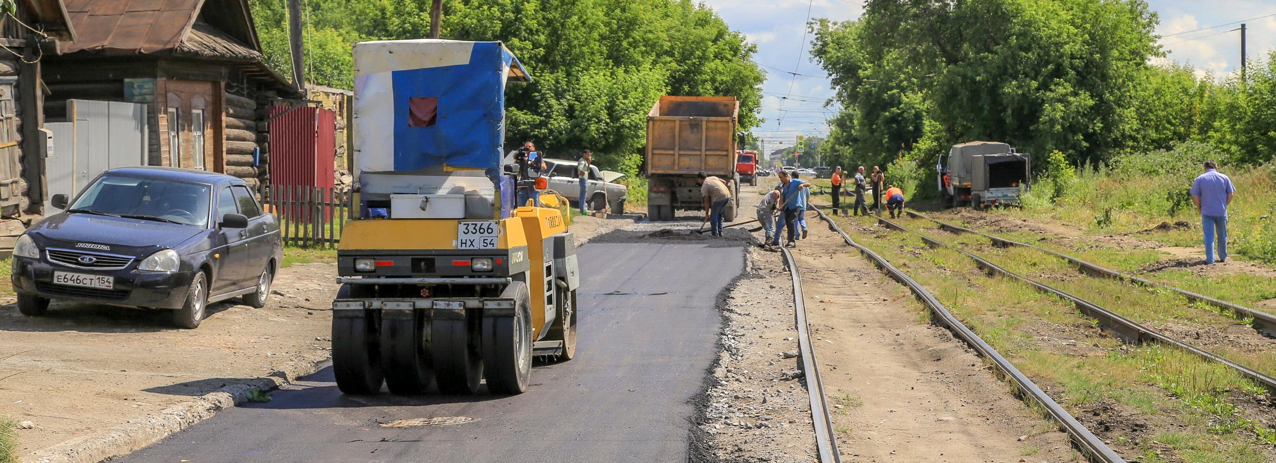 Ремонт дорог: ямы и выбоины убрали ещё на 28 улицах в Новосибирске