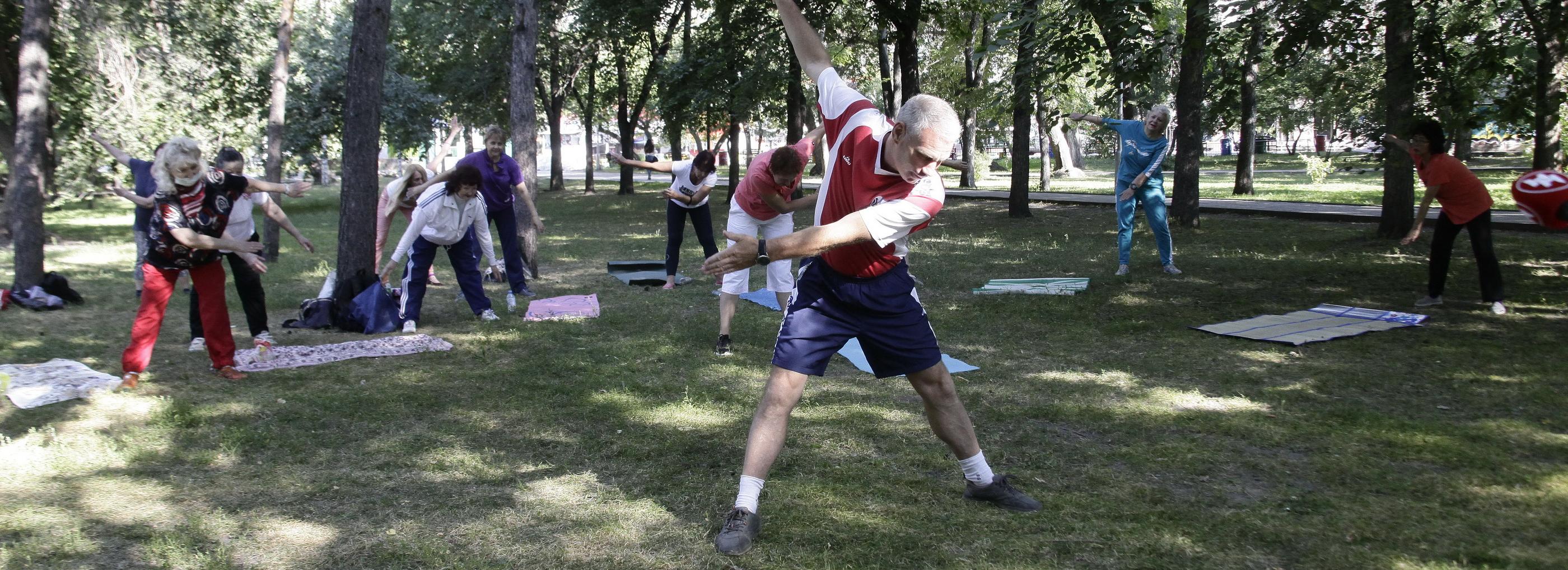 Юбилейный летний сезон парковой гимнастики открывают в Новосибирске