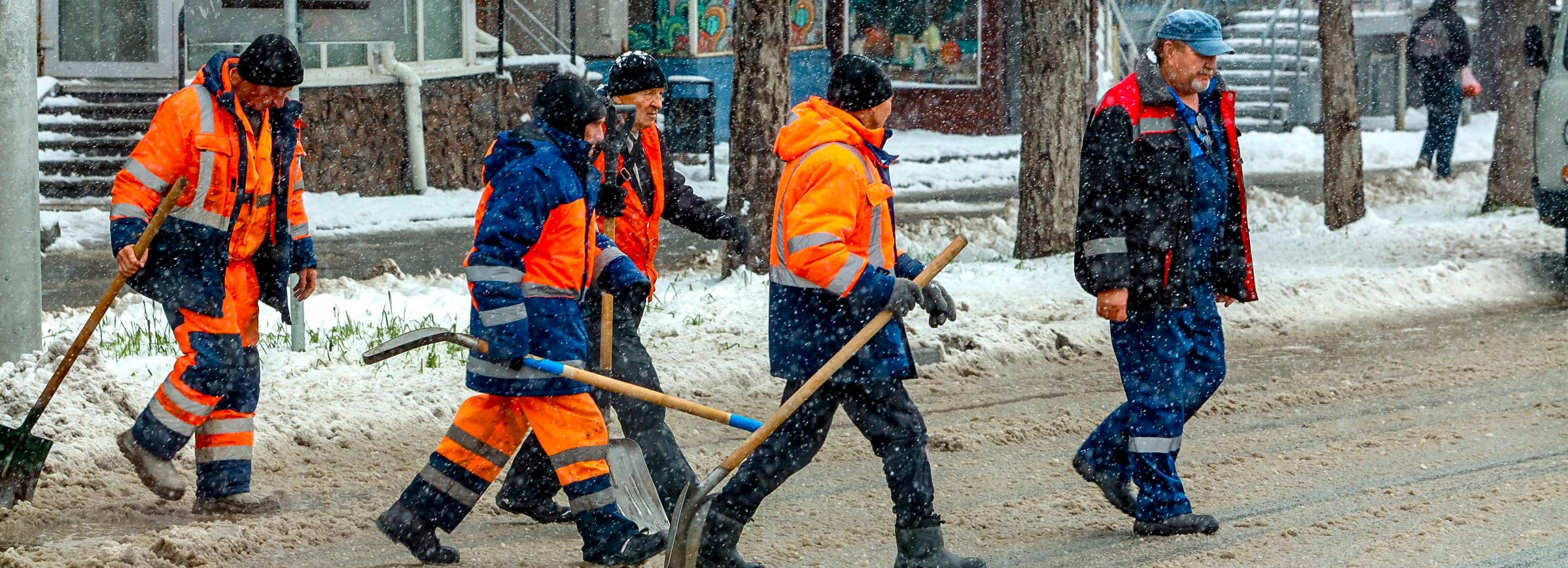 Городской штаб для координации уборки улиц создали в Новосибирске