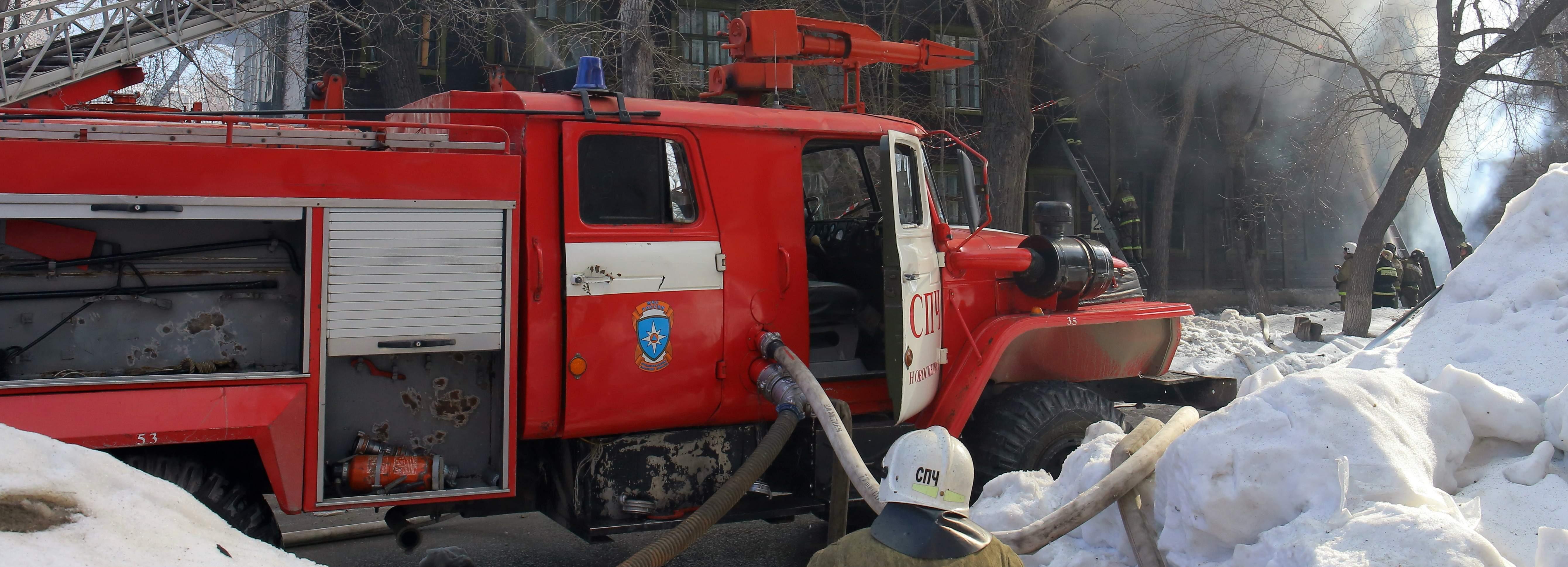 Новосибирец погиб на пожаре в Дзержинском районе