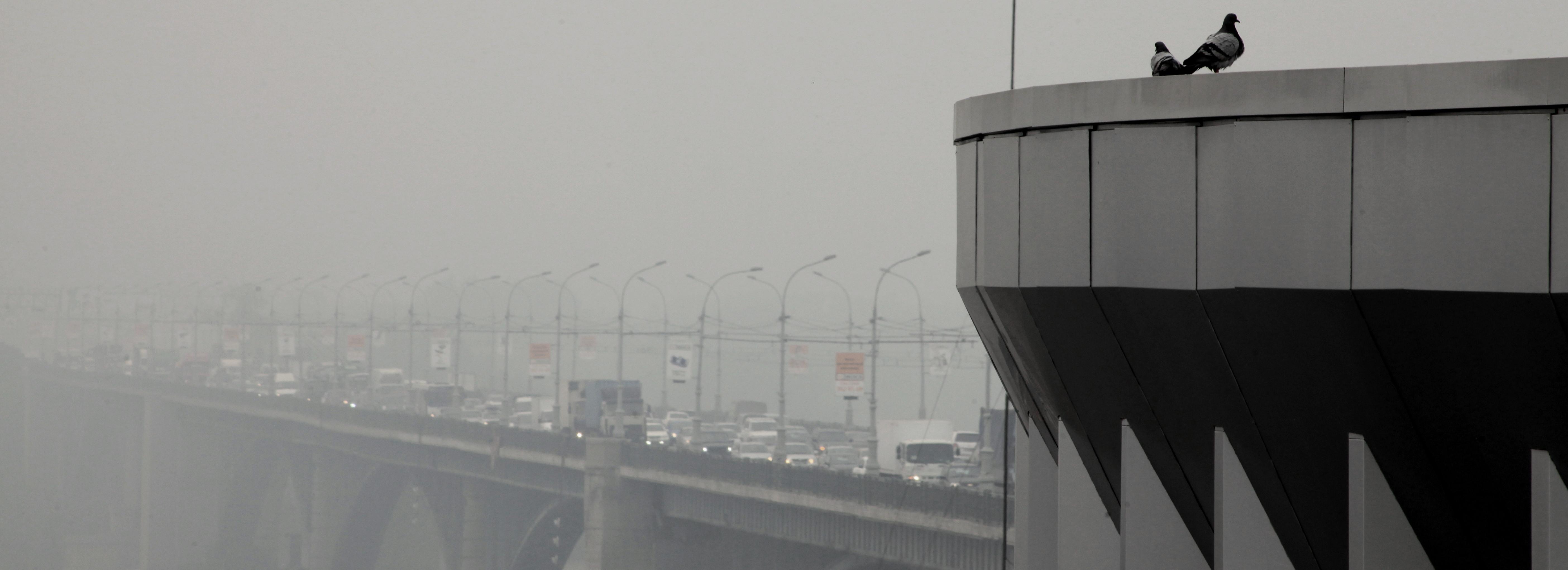 В Новосибирске на сутки объявили режим чёрного неба