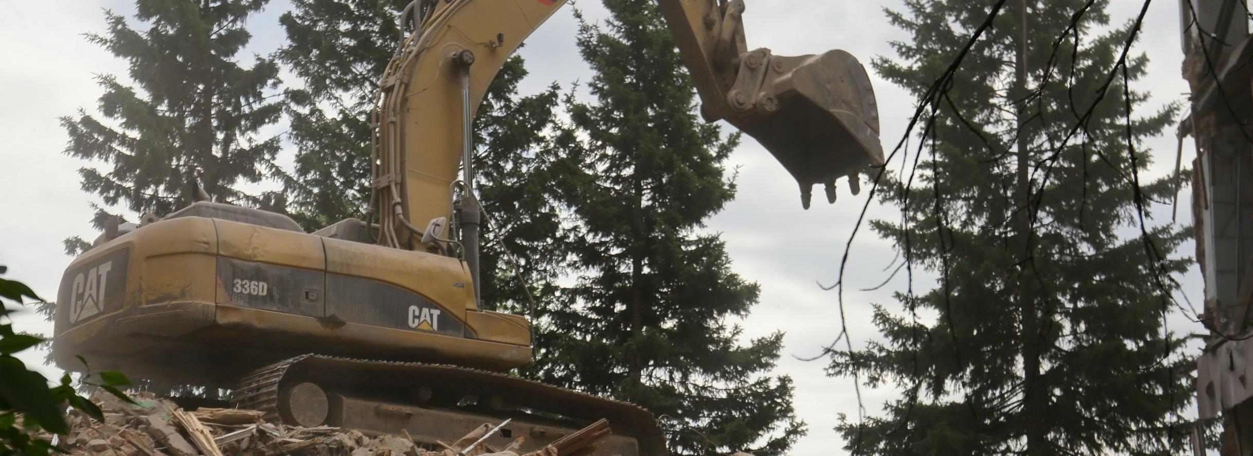 В Новосибирске снесут аварийную 5-этажную хрущёвку