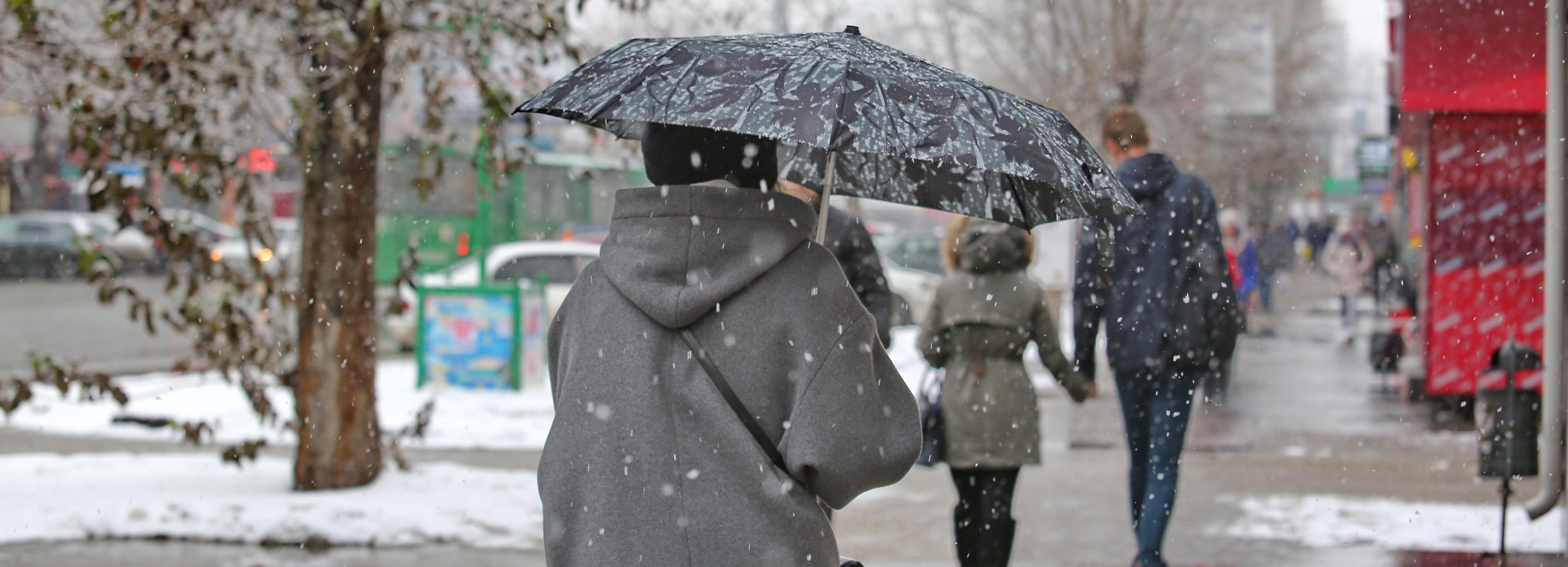 Снегопад вернётся в Новосибирск во второй декаде апреля