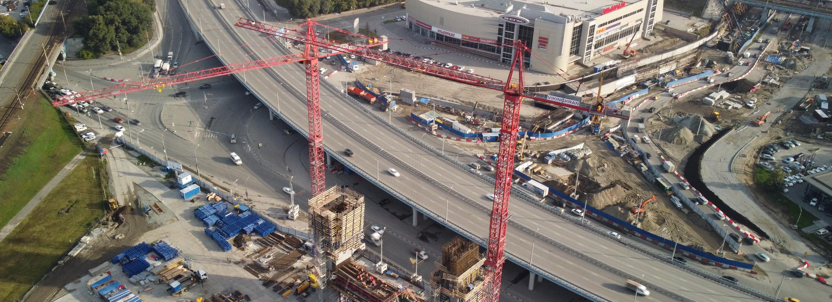 Площадь Будагова перекроют с 1 мая из-за стройки четвёртого моста