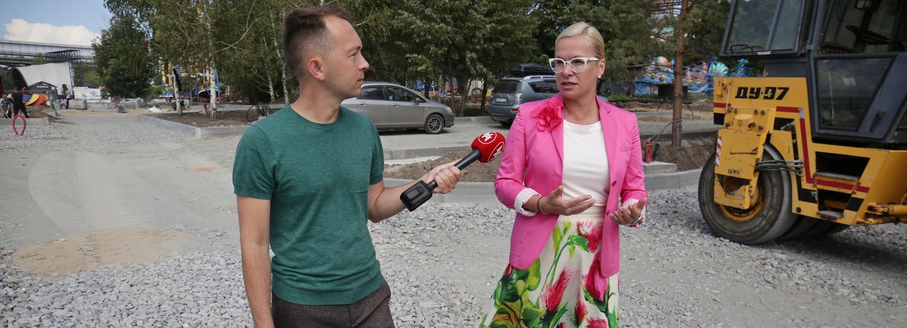 Вице-мэр Анна Терешкова: «Набережная должна менять людей»