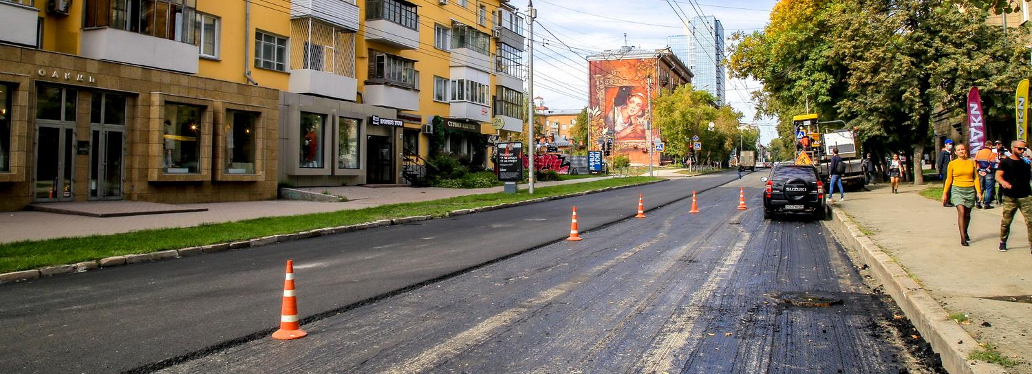 Улицу Советскую в Новосибирске отремонтируют до 25 сентября