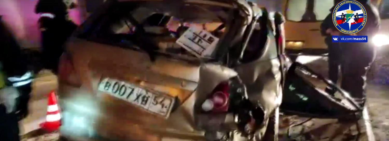 Водитель «Тойоты» устроил ДТП с пятью пострадавшими в Новосибирске