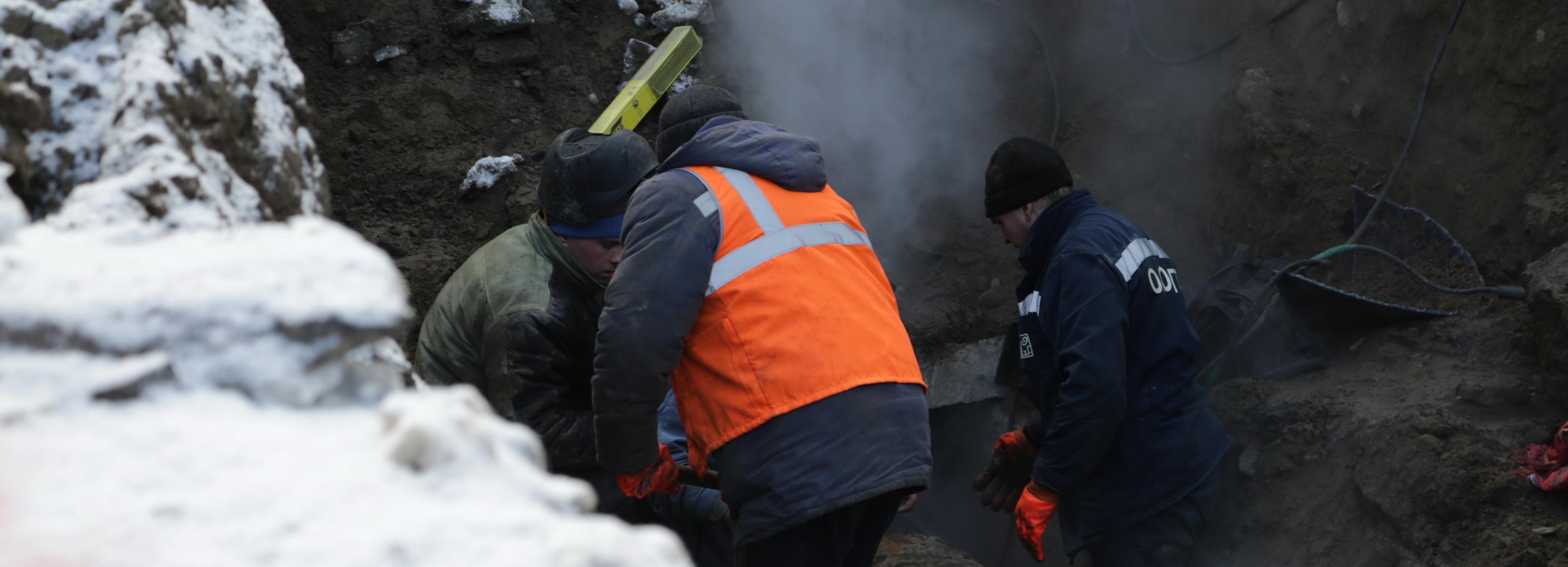 Ремонт теплотрассы сузит улицу Курчатова