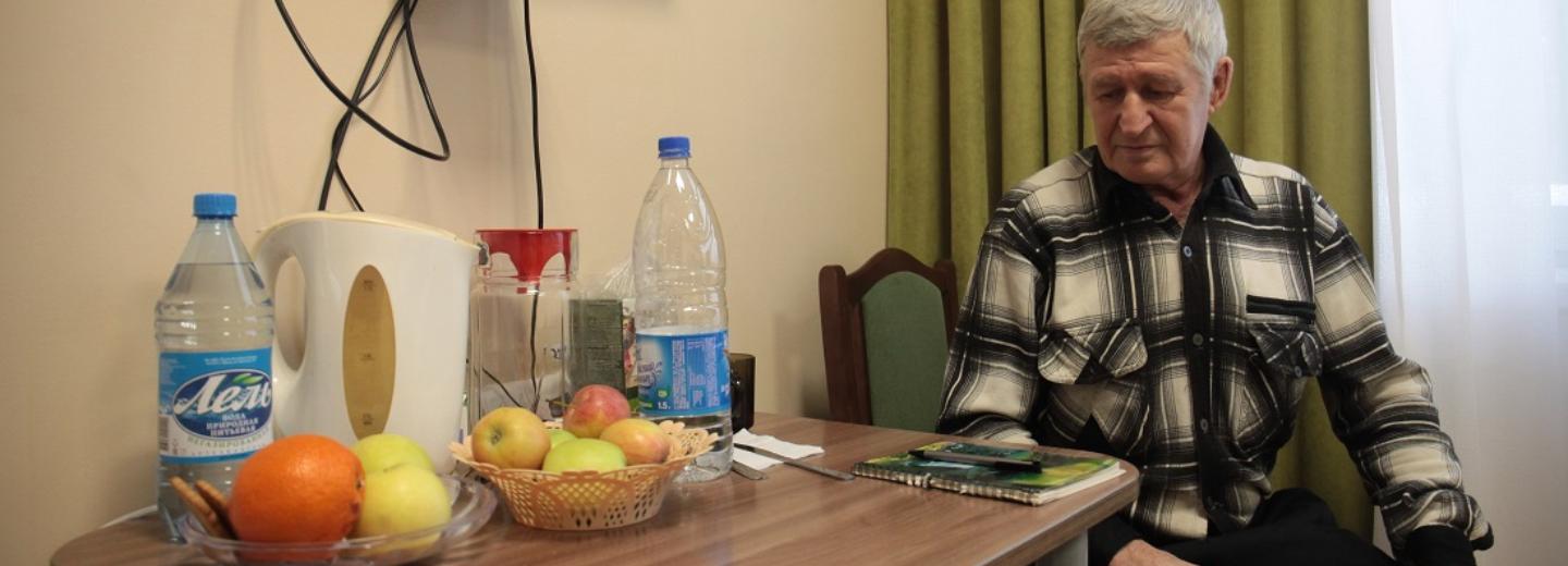 Как живут погорельцы с улицы Линейной в центре «Обские зори»