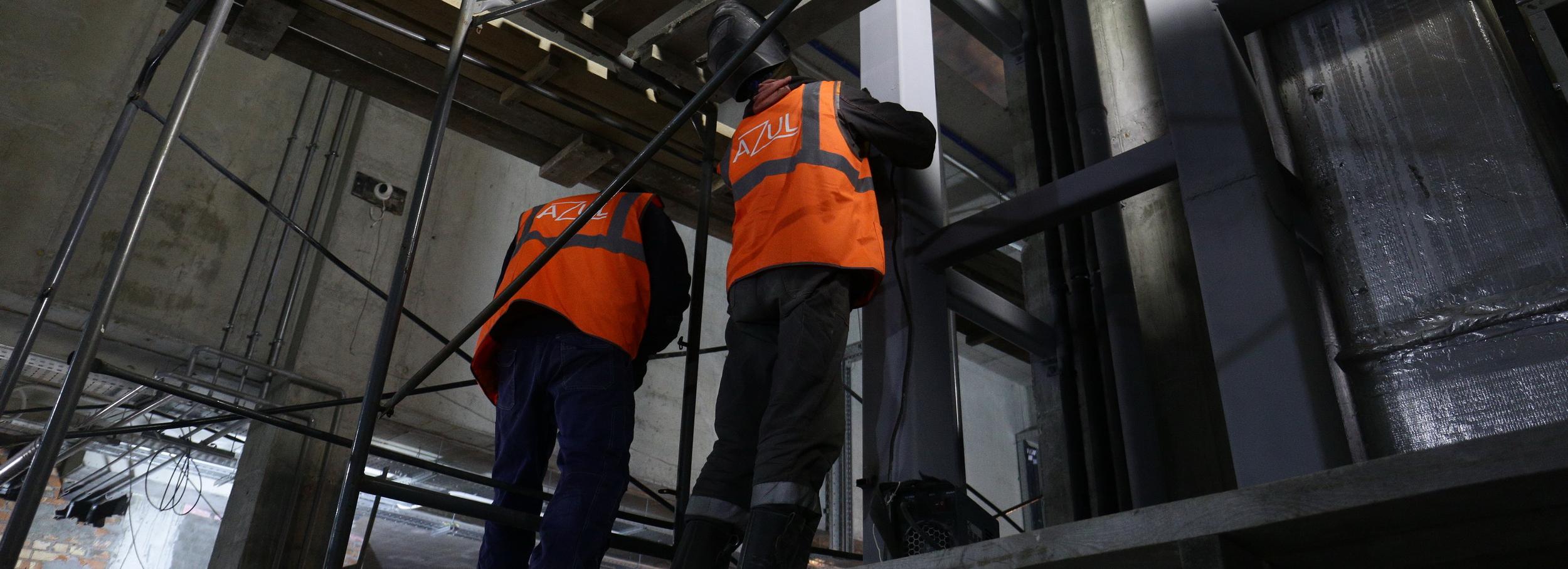 На станции «Спортивная» на следующей неделе начнут монтаж панно