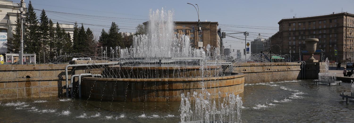 В Первомайском сквере отремонтируют 90-летний фонтан и уберут скульптуры
