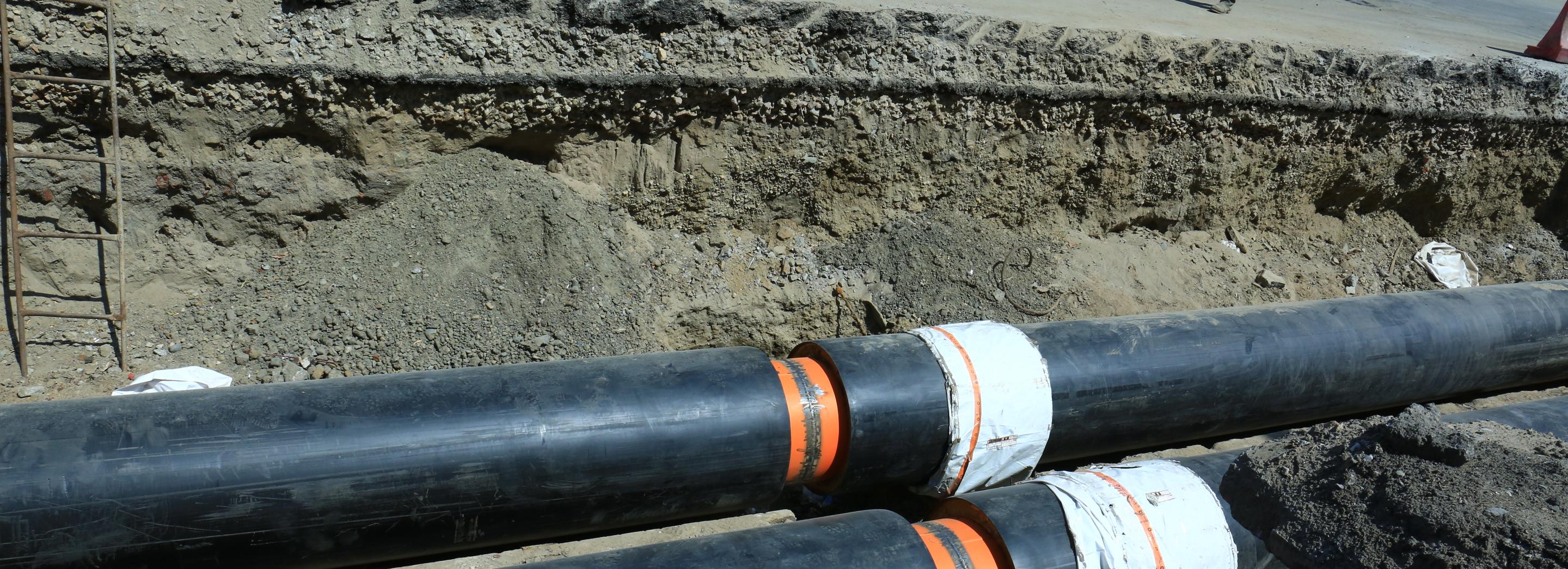 Благоустройство 5 улиц после замены труб оставили на весну в Новосибирске