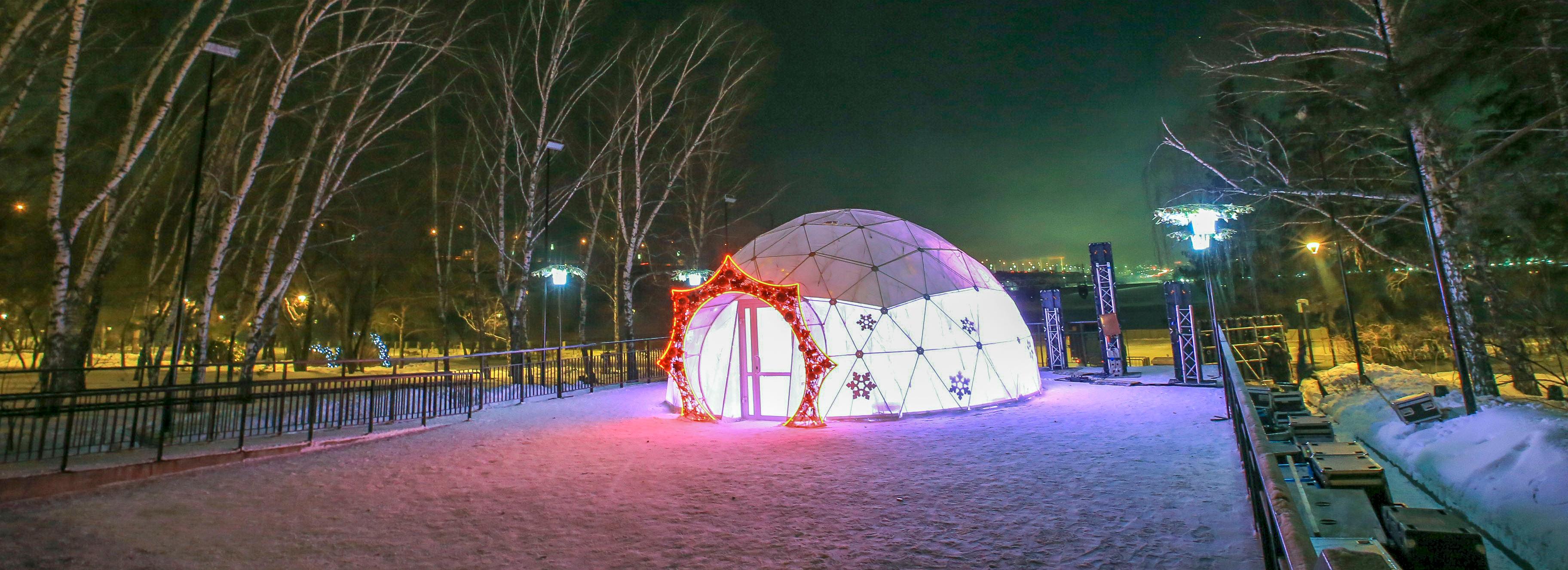 Обновлённый домик снежинки откроют 10 декабря в Новосибирске