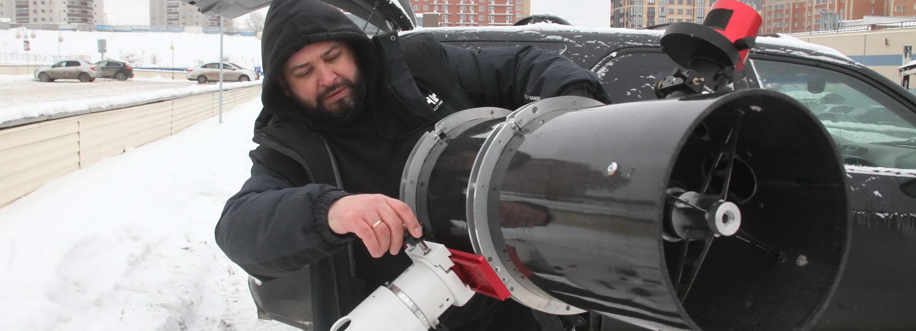 Лучшие фотографы Новосибирска: звездочёт Алексей Поляков