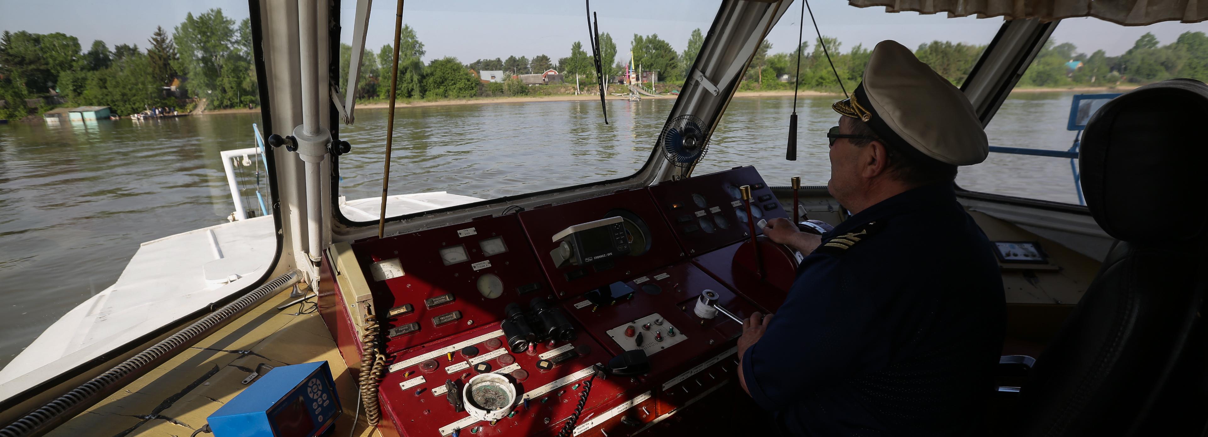 Речную пассажирскую линию возобновили в Новосибирске