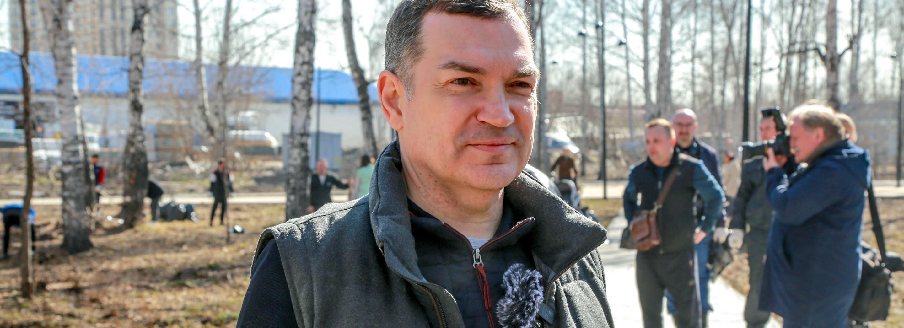 Мэр Кудрявцев пригласил новосибирцев на весенний субботник