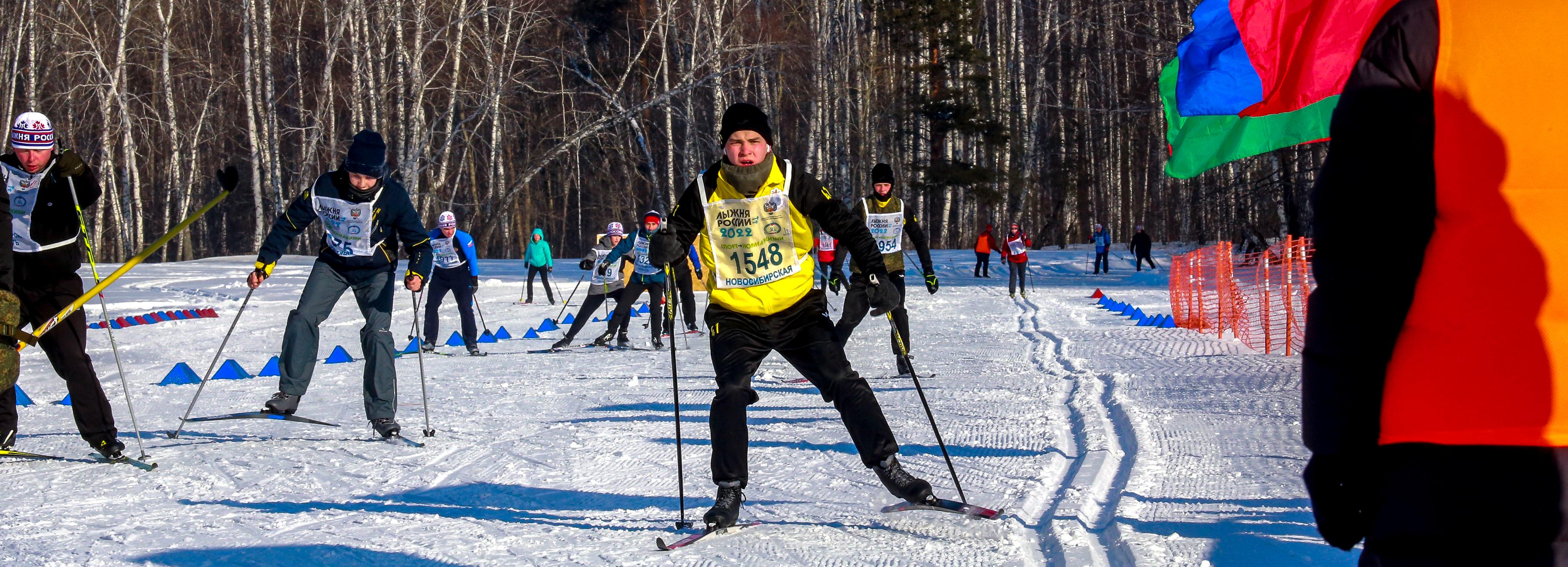 Как прошла «Лыжня России — 2022»: 39 ярких фото