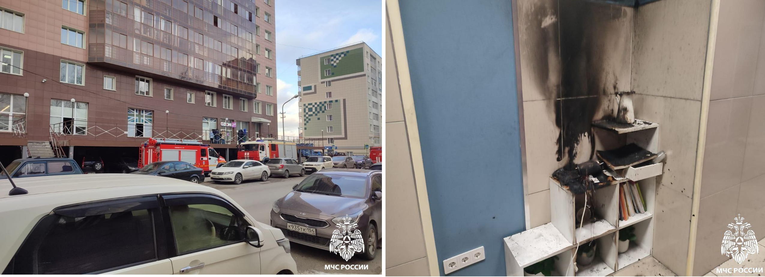 В офисе на Демьяна Бедного случился пожар из-за кулера