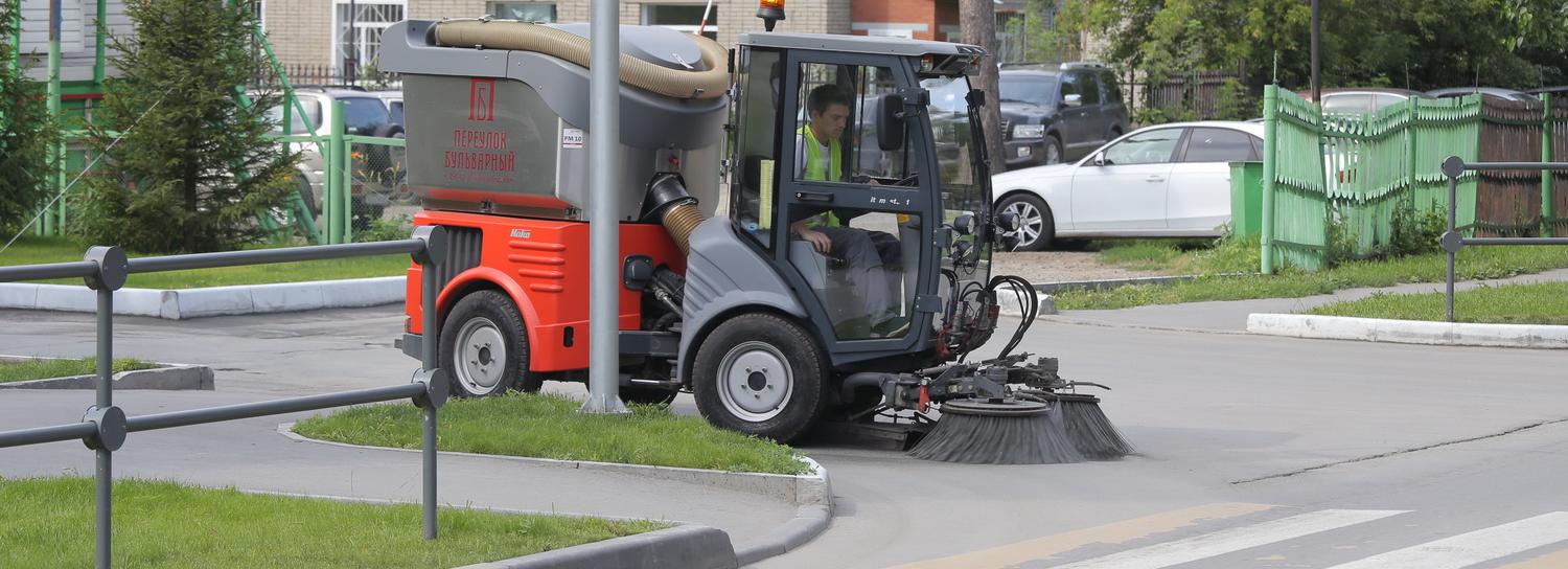 540 км лотковой части дорог вымыли в Новосибирске за сутки