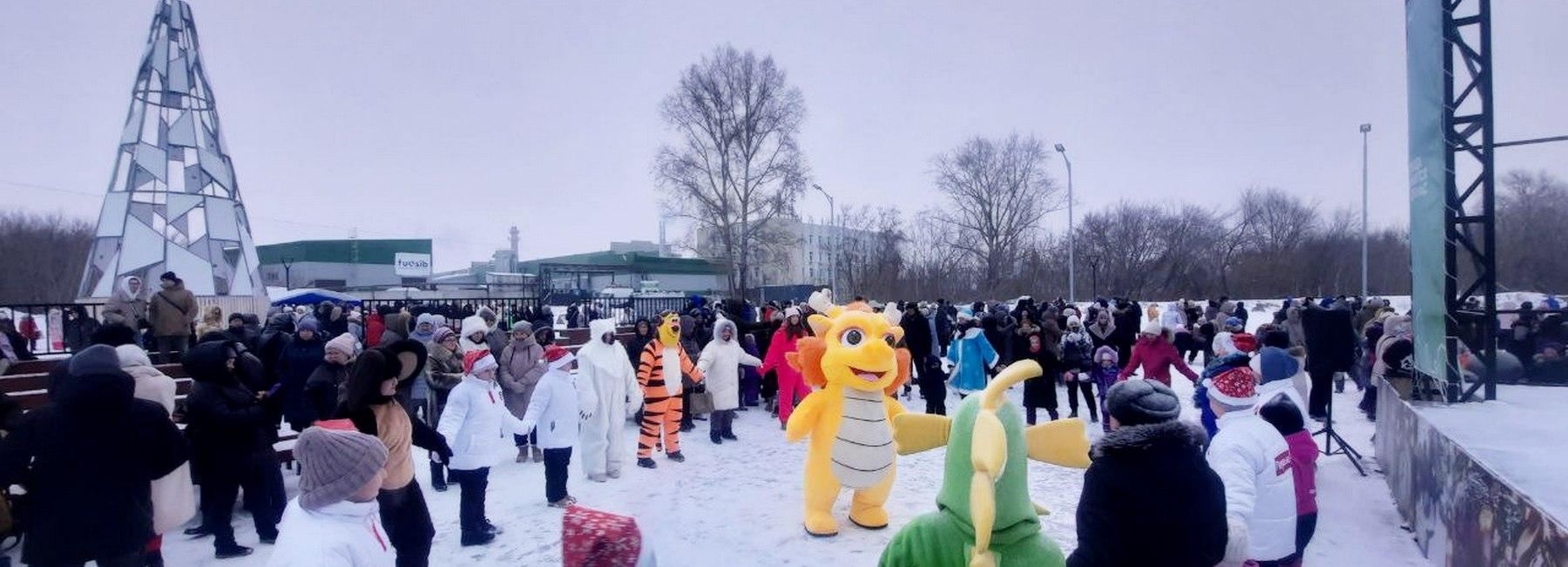 Новый экопарк с тремя водоёмами открыли под Новосибирском