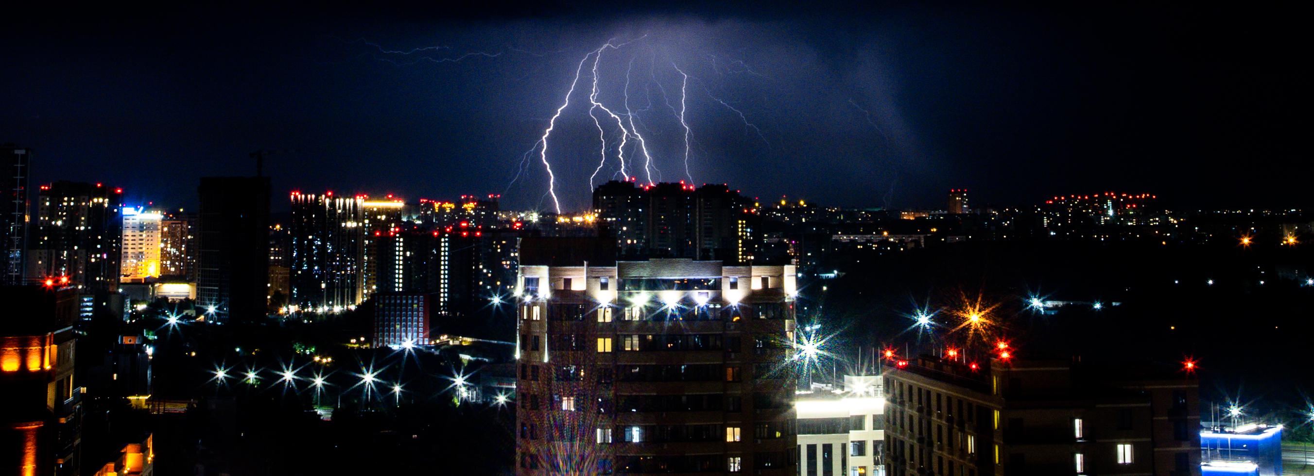 Гроза прогремит в Новосибирске в конце апреля