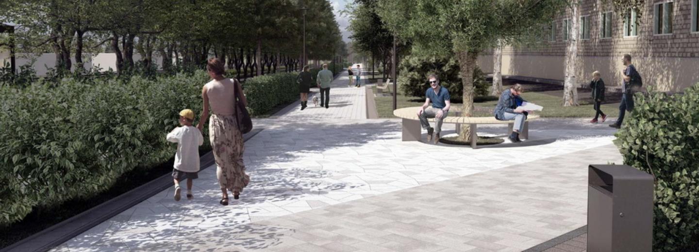 Зелёное голосование: посидеть на светящихся качелях в Зыряновском сквере