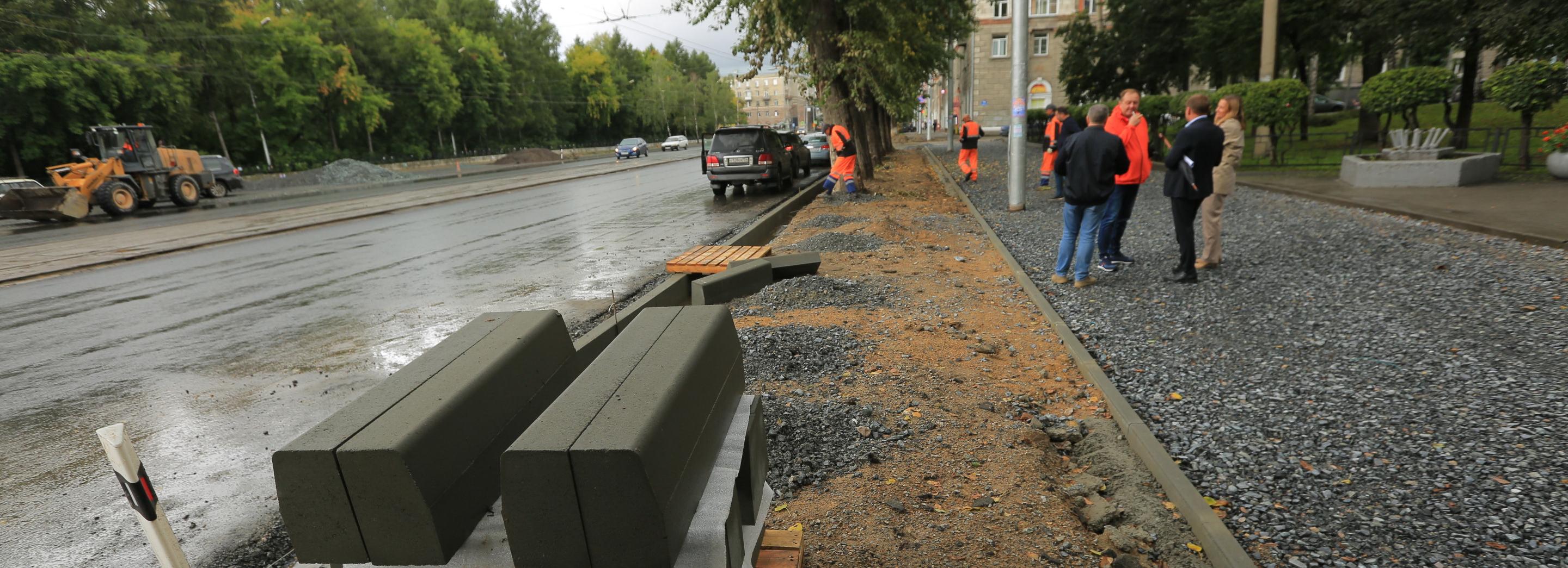Парковочные места появятся после ремонта на проспекте Дзержинского