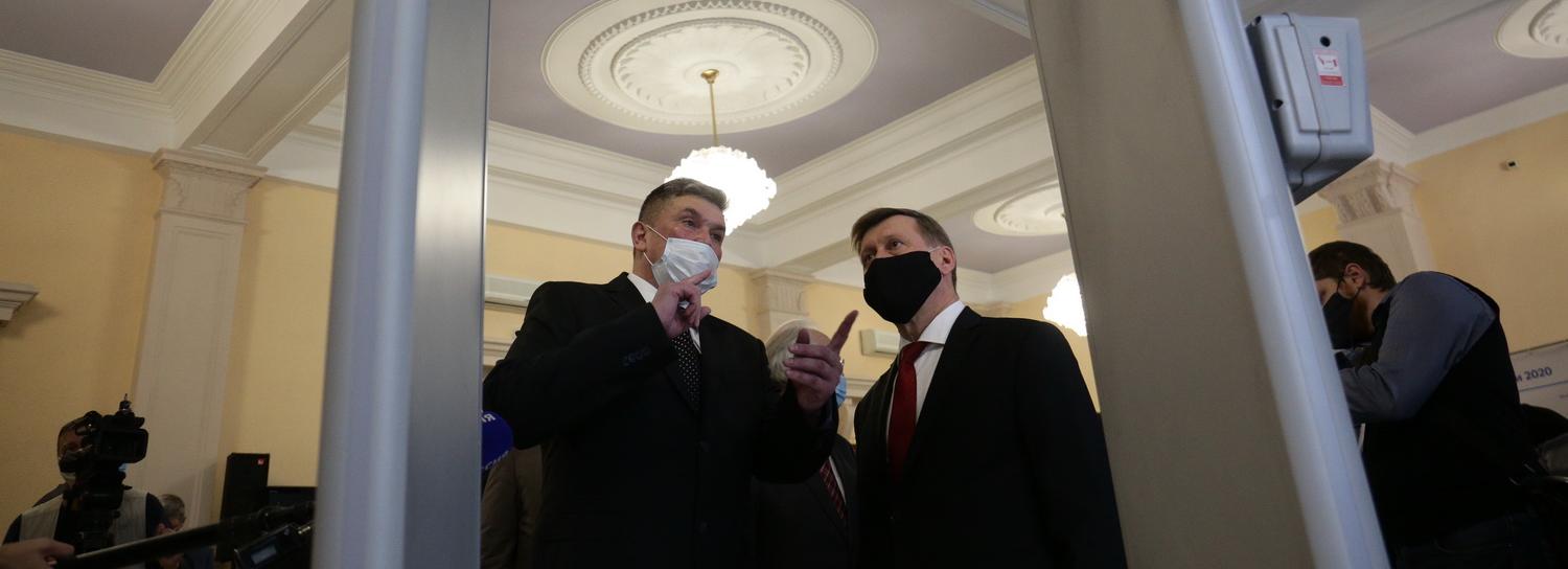 Рамки-термометры и другие антиковидные ноу-хау показали на «Гортехе»