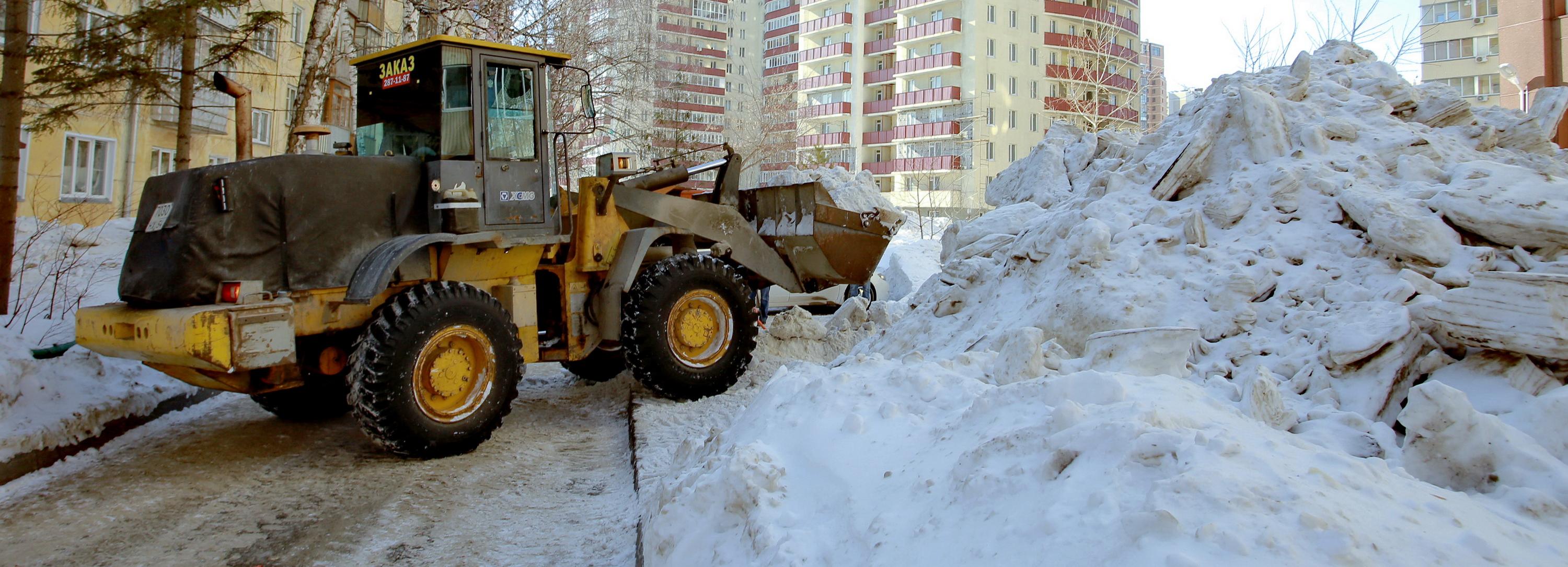 Где будут убирать снег 1 марта в Новосибирске — список улиц