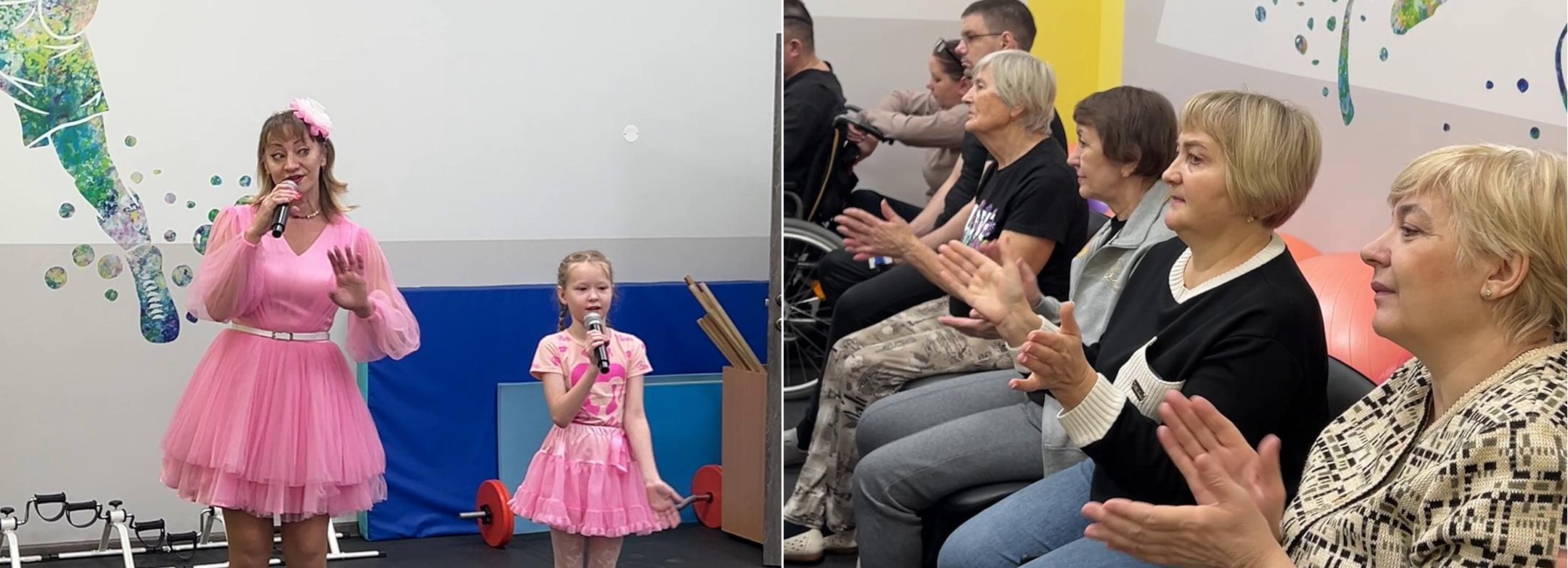 Дети из «Тёплого дома» ко Дню матери устроили концерт для семей бойцов