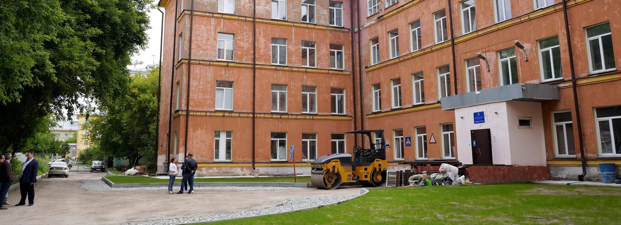 Двухлетний ремонт лицея на Народной подходит к концу