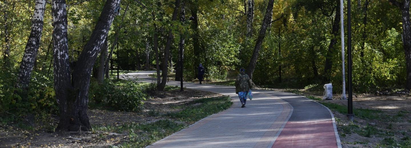 В новом сквере Героев Донбасса оборудуют зону для выгула собак