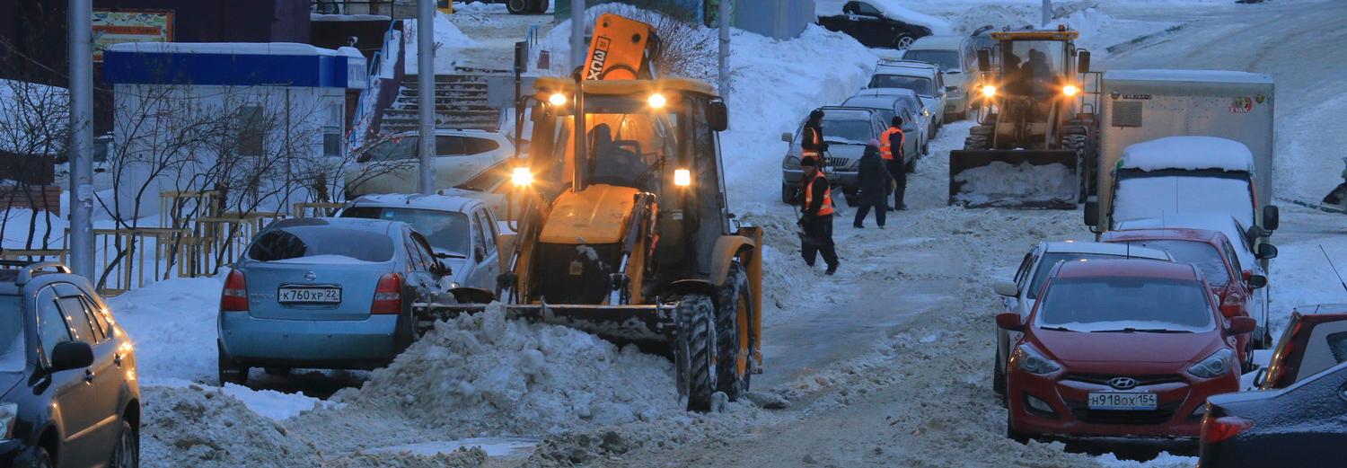 Мэр Новосибирска отменил введённый из-за снега режим ЧС