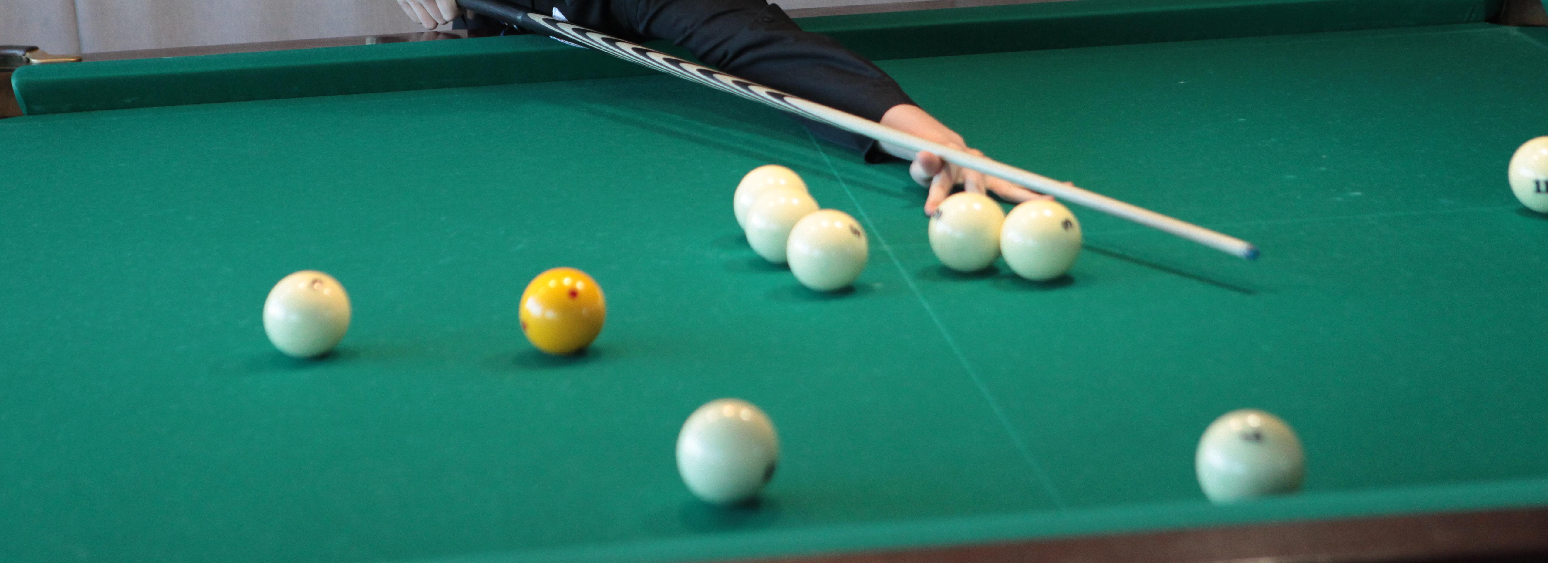 Эксклюзивный игровой стол приготовили для финалистов ЧМ по бильярду