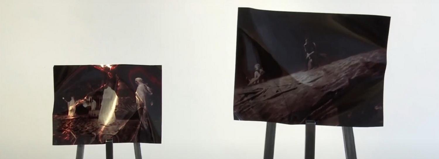 Искорёженные металлические фотографии из бункера показали в ЦК19