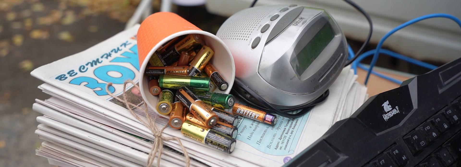 Сто килограмм макулатуры собрали на «Экодворах» в Новосибирске