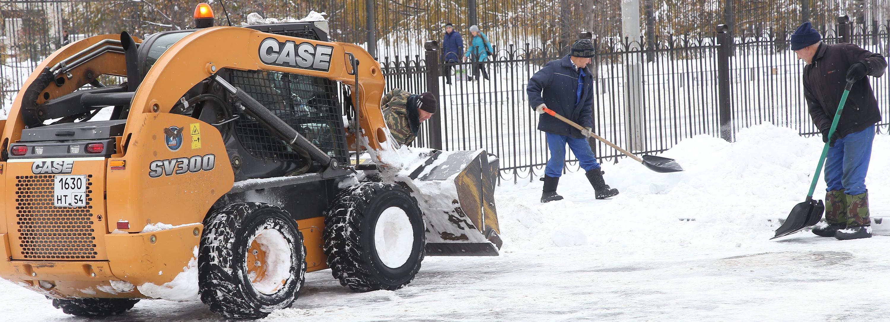 Где будут убирать снег 15 марта в Новосибирске — список улиц