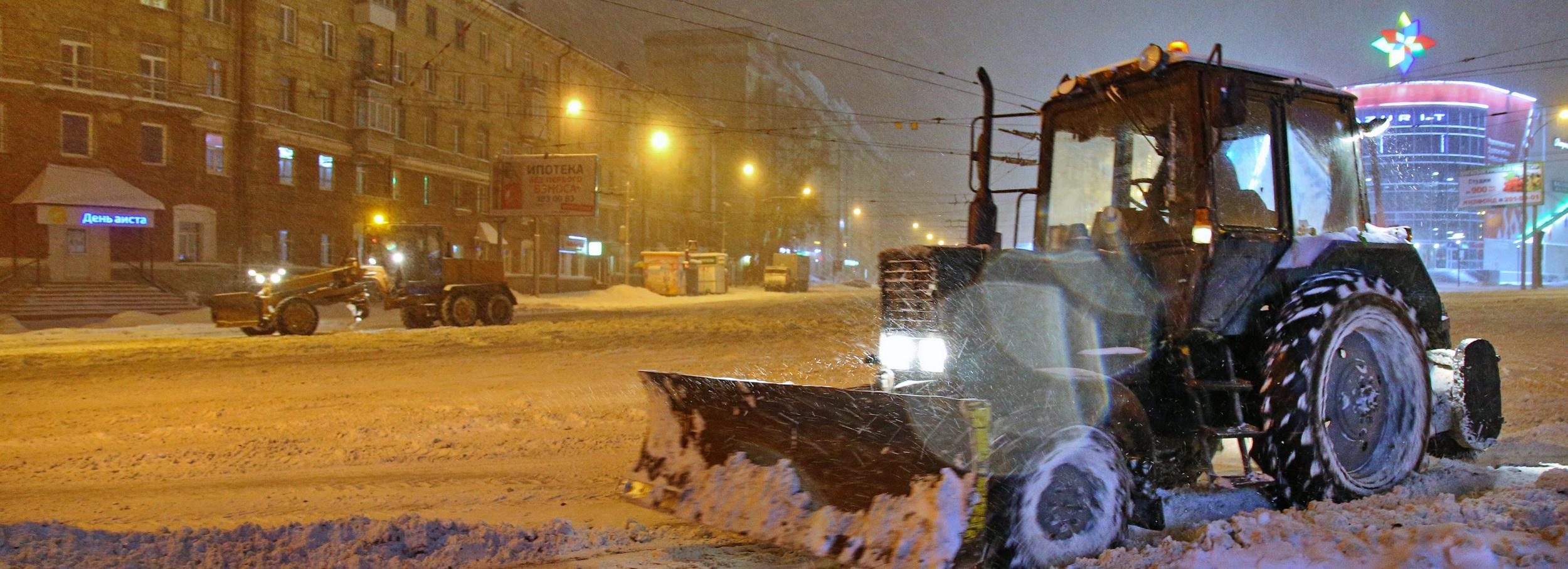 Где будут убирать снег 23 ноября в Новосибирске — список улиц