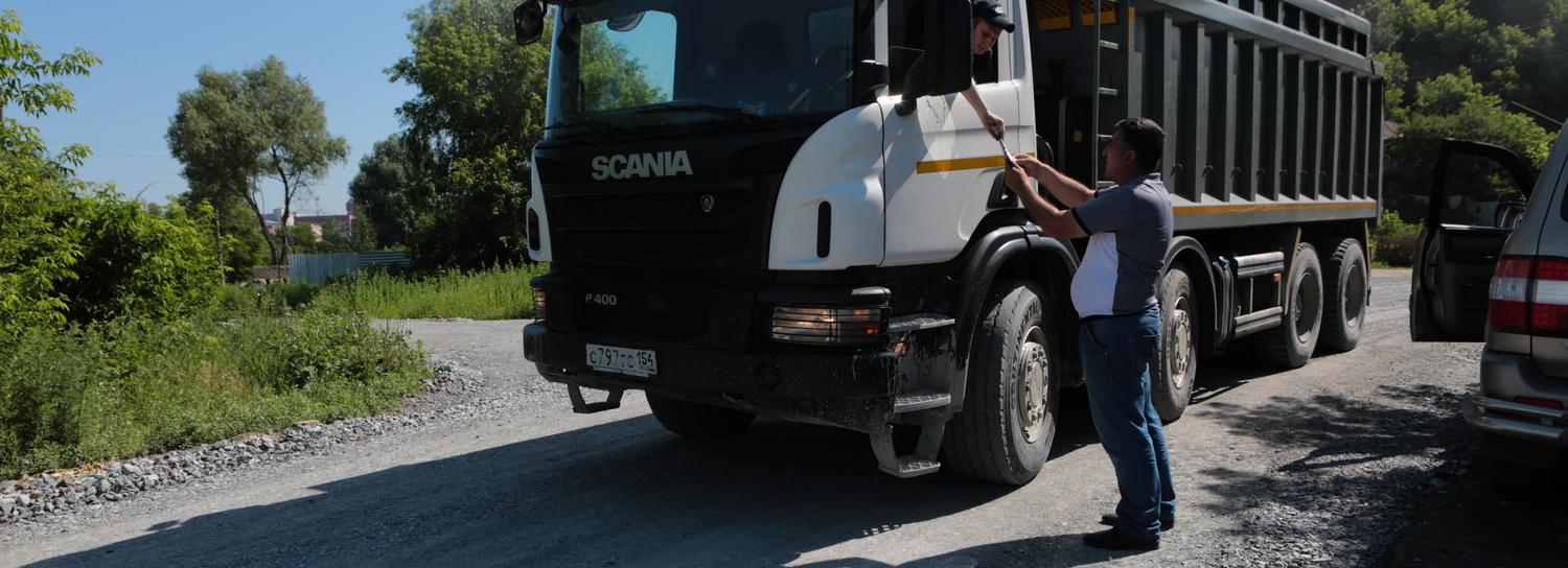 Большегрузы будут объезжать Новосибирск по отдельному коридору